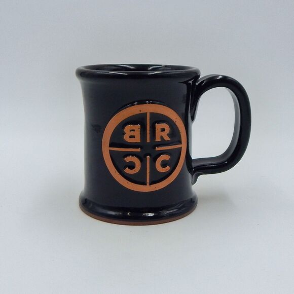 Black Rifle Coffee Company BRCC Black Sunset Hill Stoneware Pottery 12 oz Mug - Picture 1 of 6